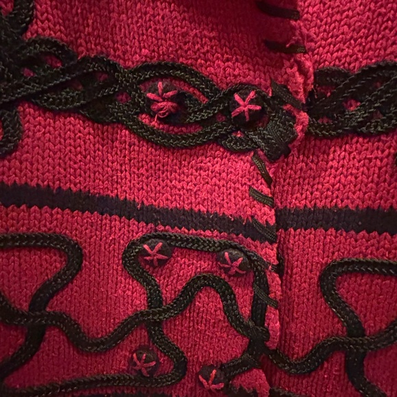 VINTAGE SILK LUXURY SWEATER JACKET - Picture 9 of 12